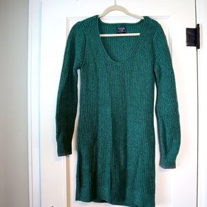 Abercrombie & Fitch Ribbed Sweater Dress